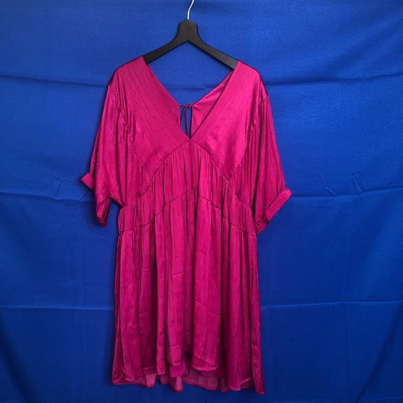 Free People Shiny Sun Up Mini Dress -- M - Picture 1 of 7